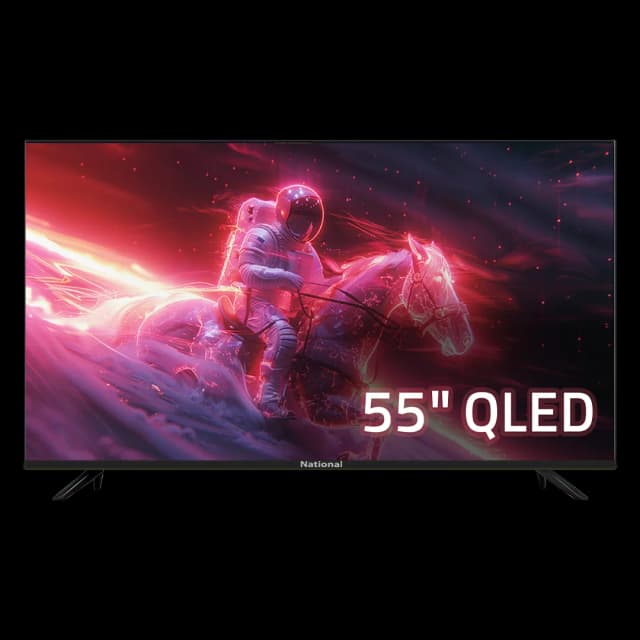 تلفزيون QLED بحجم 55 بوصة إنترناشيونال أنیل