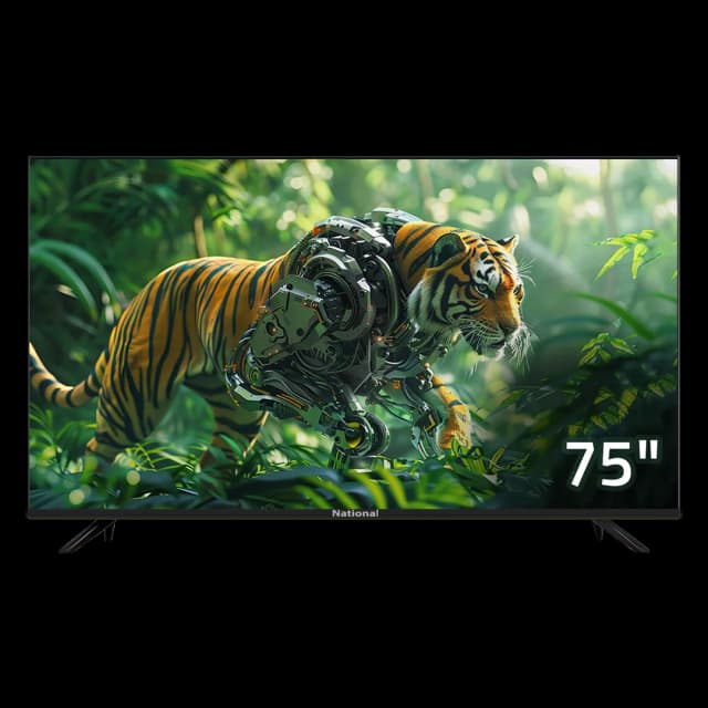 تلفزيون QLED 75 بوصة بدون إطار – إنترناشيونال أنيل